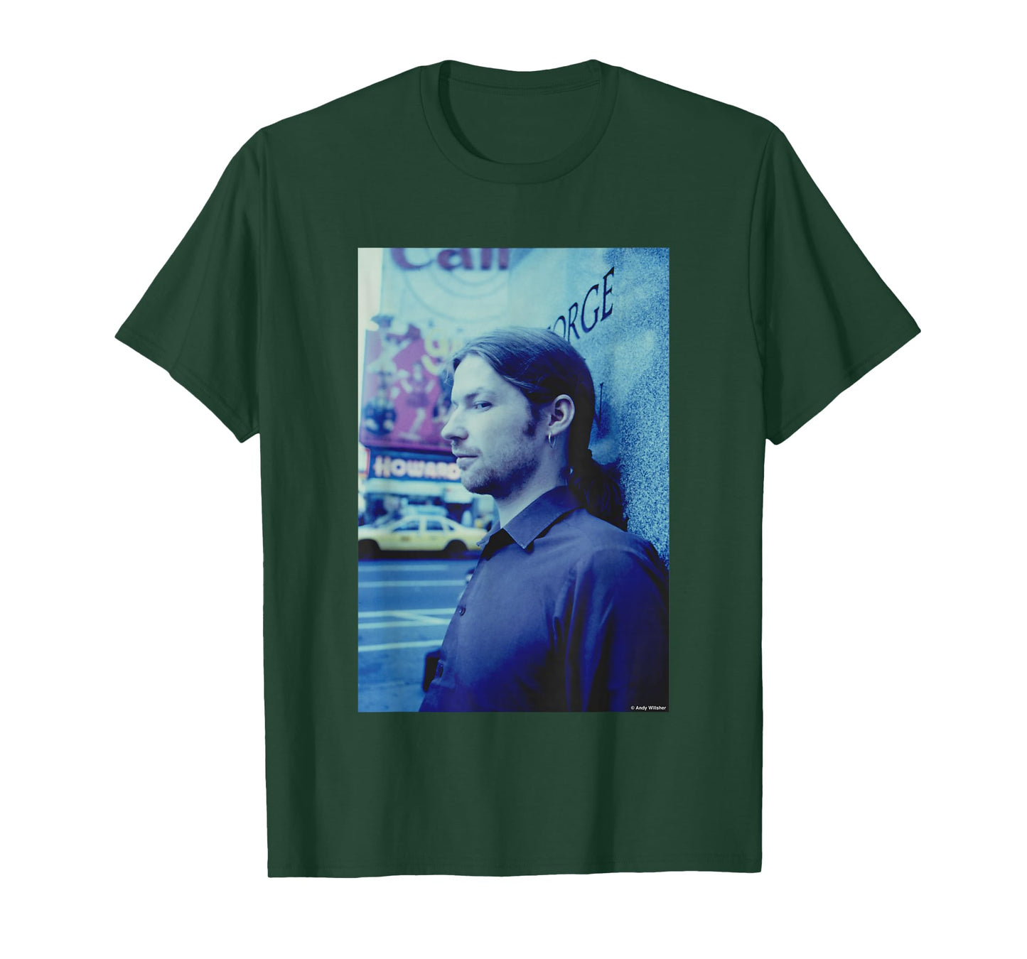 Aphex Twin Times Square New York By Andy Willsher T-Shirt