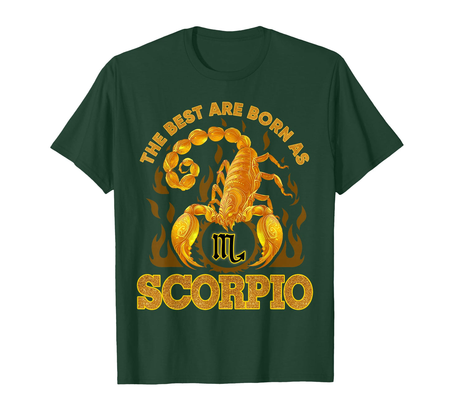 Scorpio Zodiac Sign October November Birthday Girl Women T-Shirt