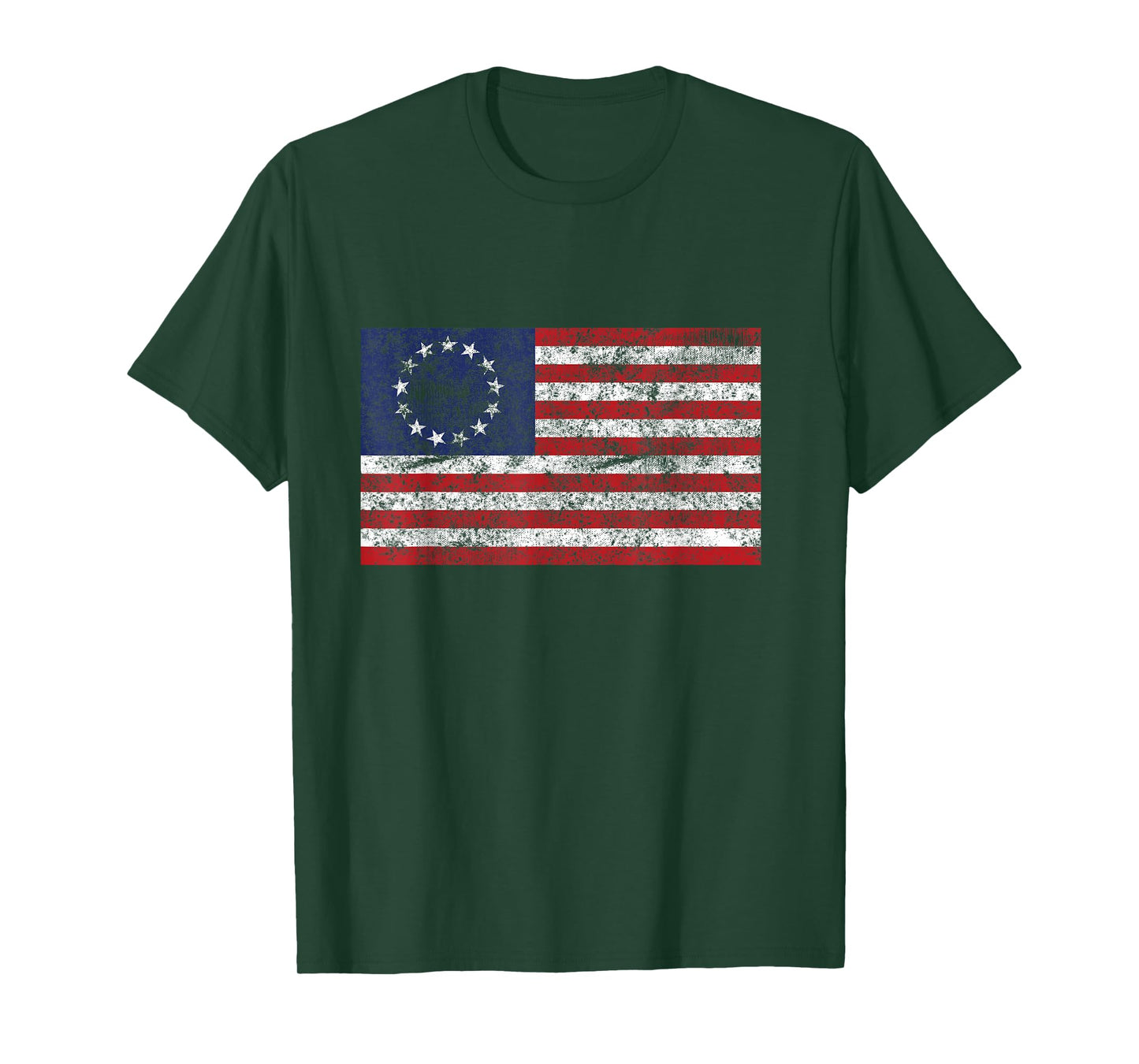Vintage Betsy Ross Flag 13 Star US Flag T-Shirt