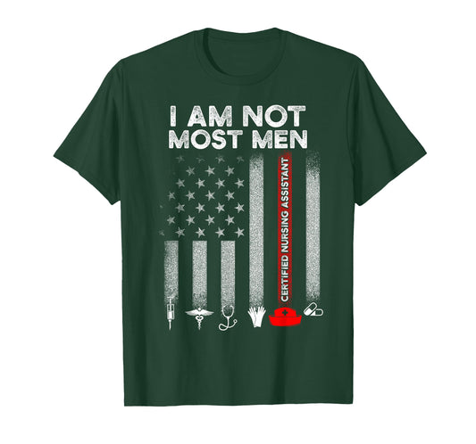 CNA Most Men Certified Nursing Assistant DA1 T-Shirt