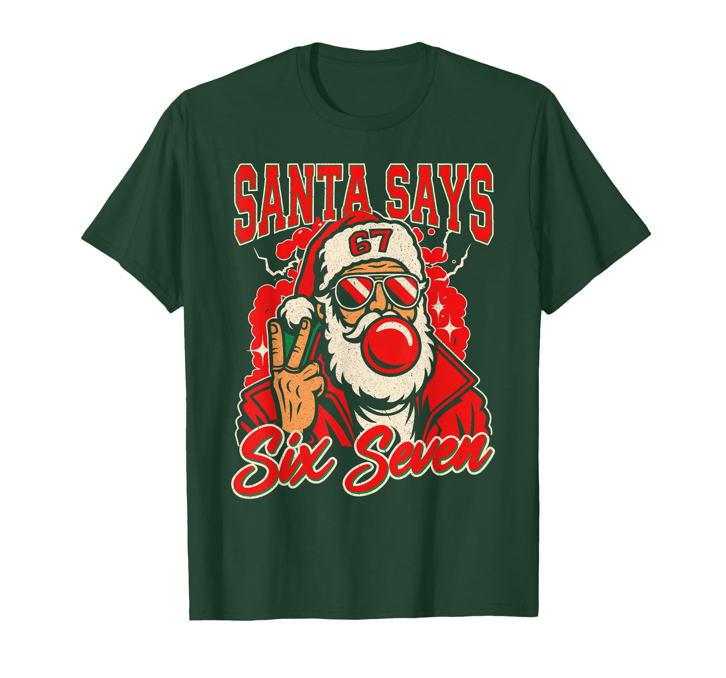 67 Meme Six Seven for Kids Women Men Boys Girls Christmas T-Shirt