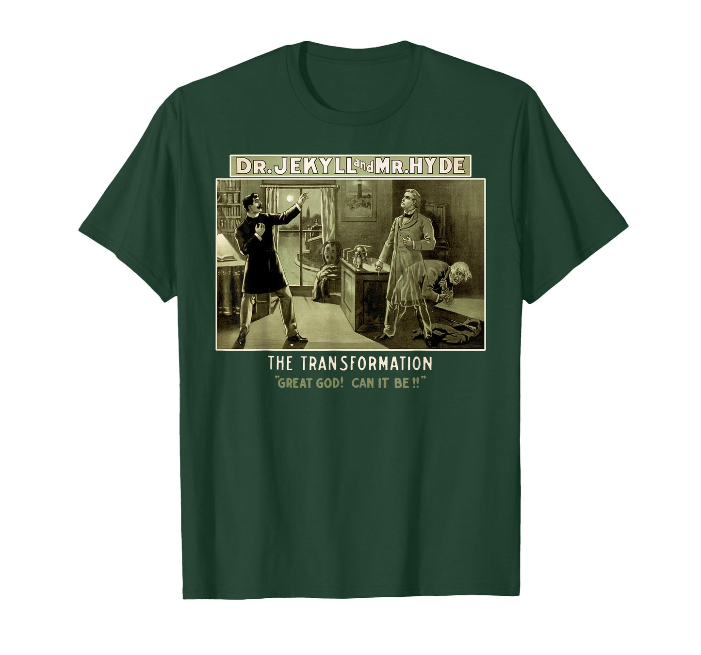 Classic Horror Story Strange Case of Dr. Jekyll and Mr. Hyde T-Shirt