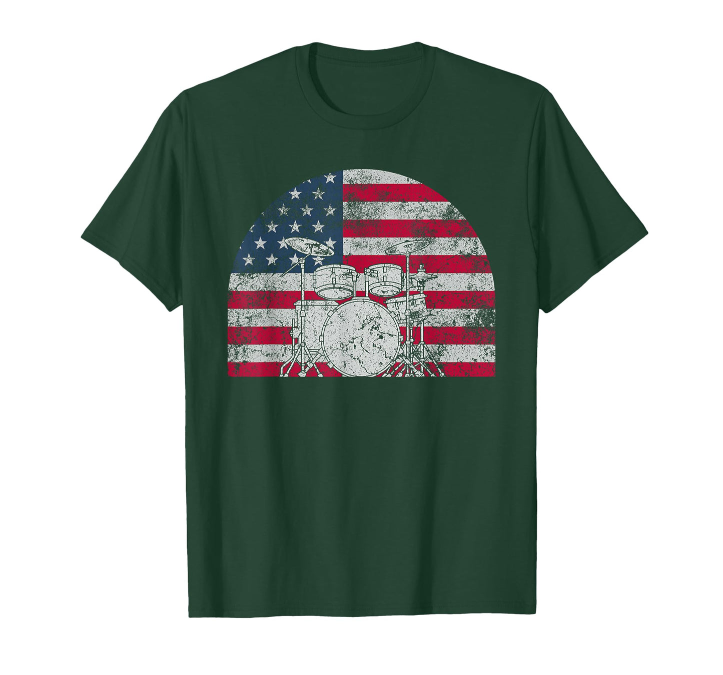 Cool Drumming Art For Men Women Kids Drummer Percussion T-Shirt