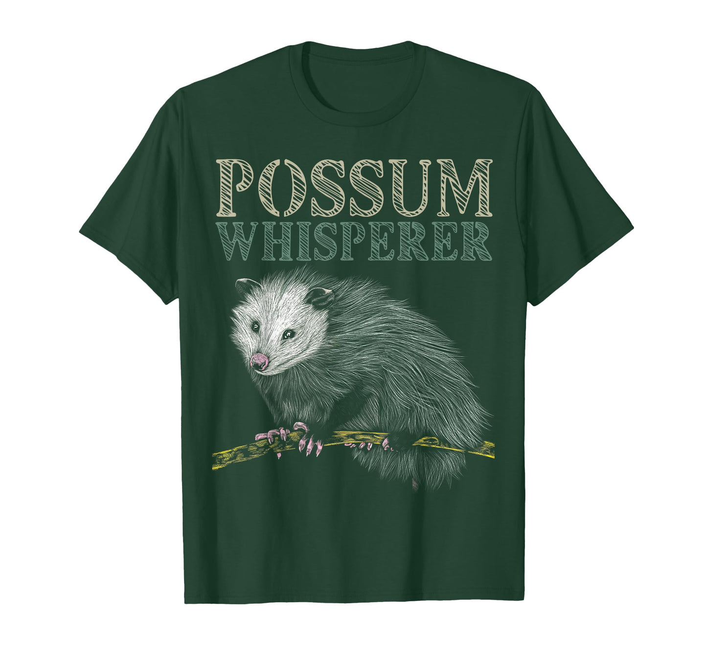 Possum Whisperer Street Cat Opossum Animal Phalanger T-Shirt