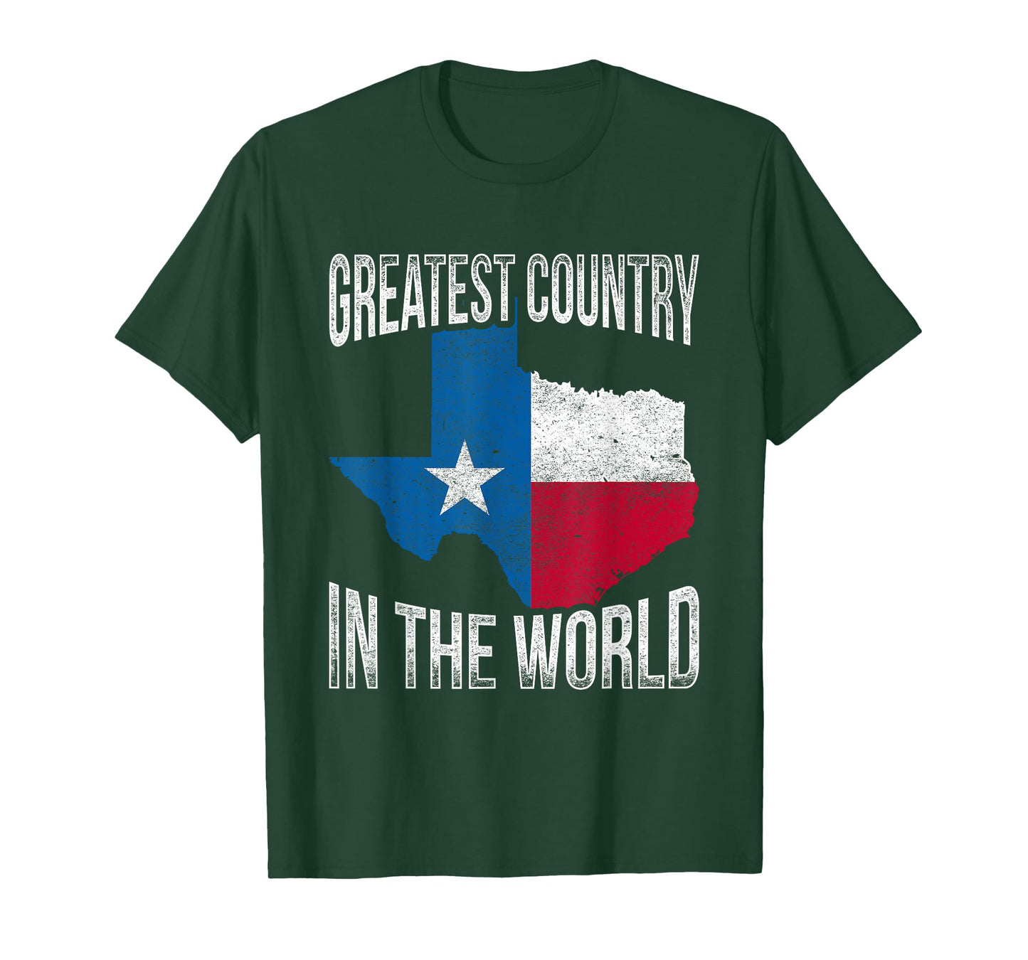 Greatest Country In The World Texas T-Shirt
