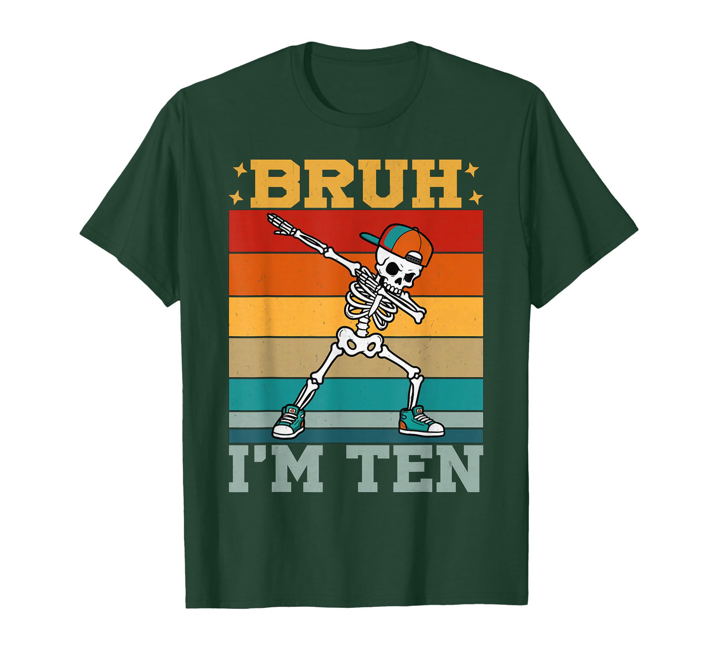 Ten Year Old boy Bruh im 10 Year Old boy Birthday T-Shirt