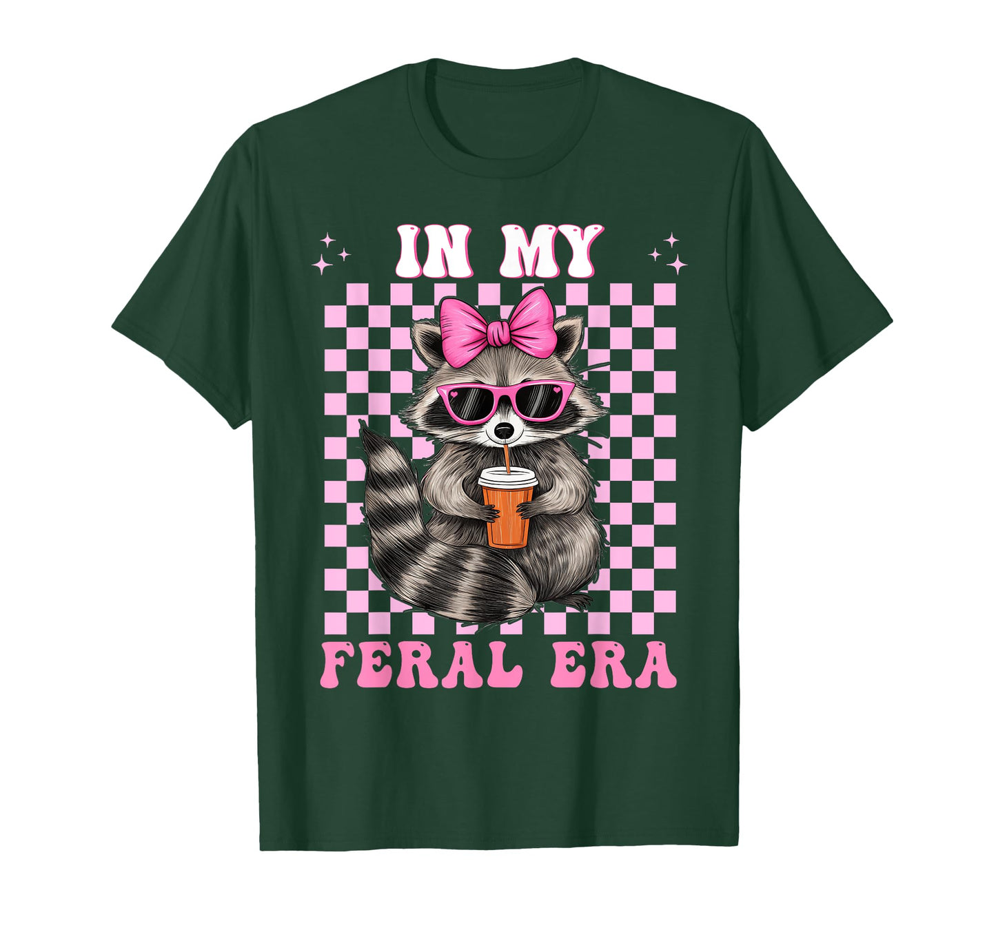 In My Feral Era Raccoon Shirt Racoon Funny Loves T-Shirt