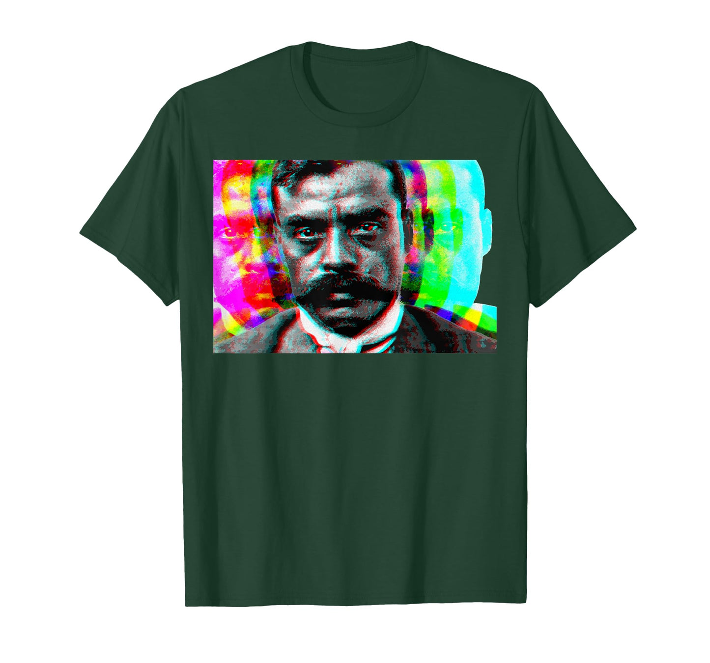 Emiliano Zapata Mexican Flag La Revolucion Mexicana 3D T-Shirt