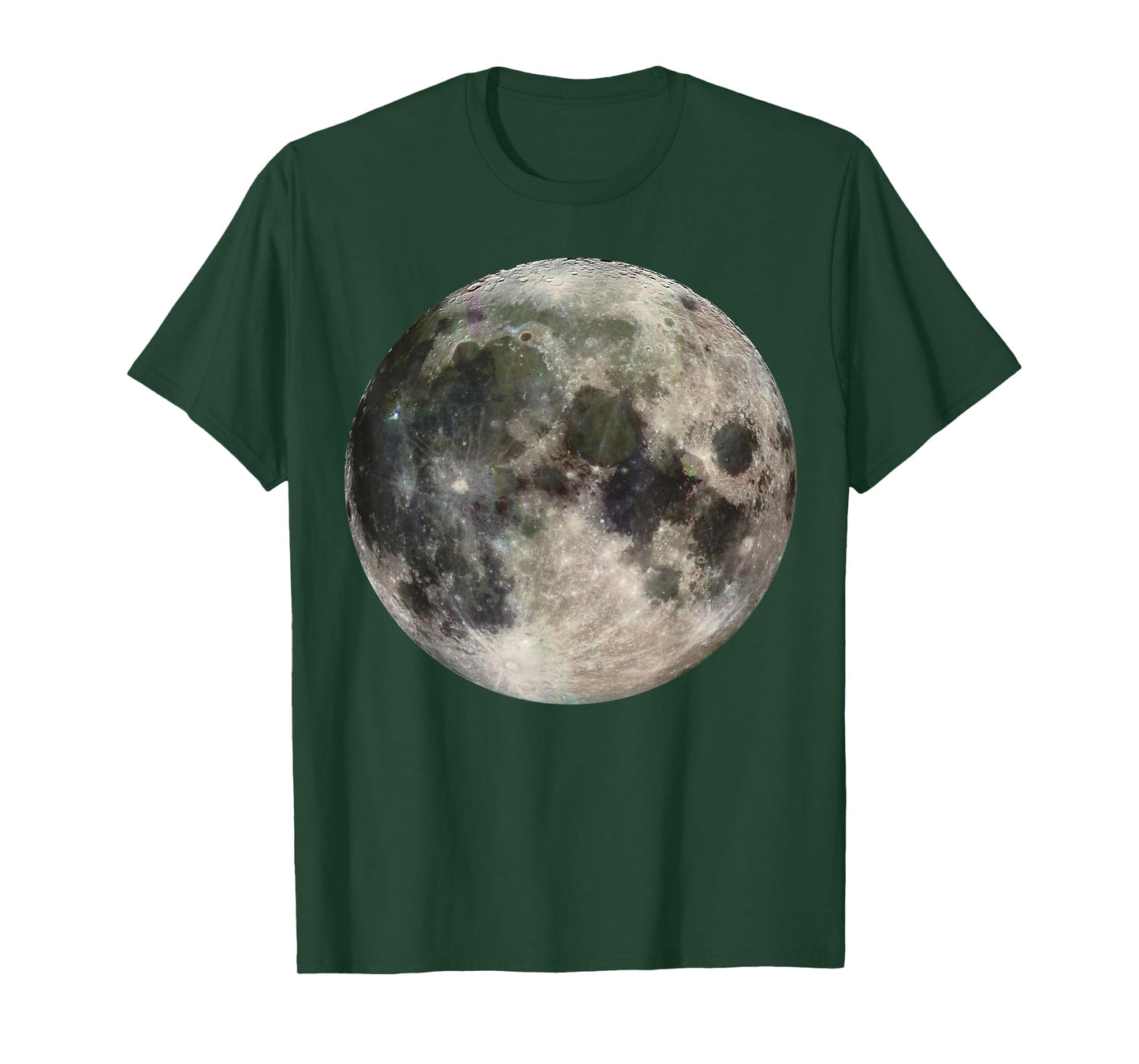 Full Moon Phase Space Love Photography Astronomy T-Shirt