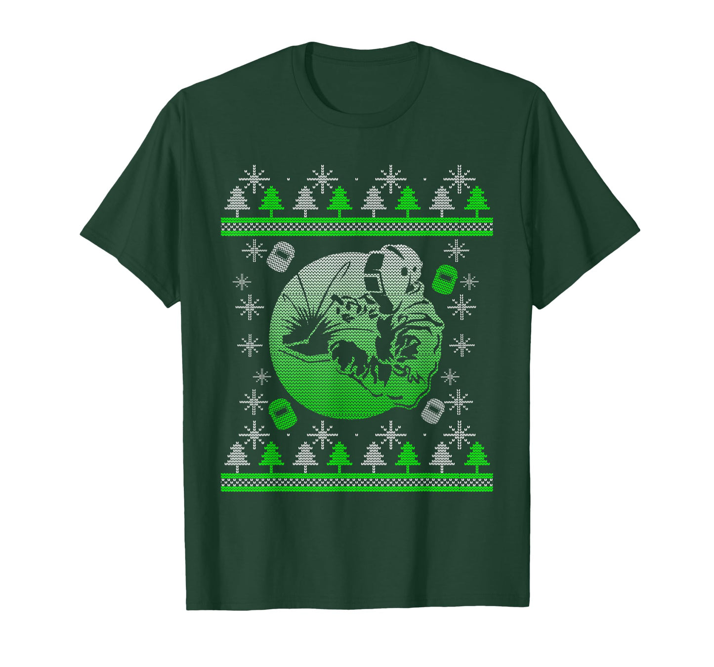 Ugly Christmas Sweater Welder Tee Xmas Welding Gifts For Men T-Shirt