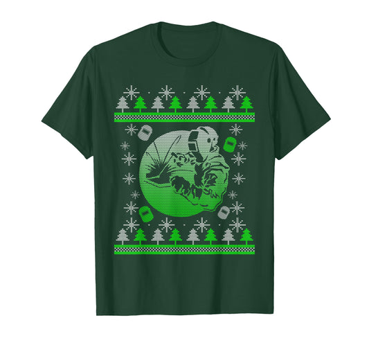 Ugly Christmas Sweater Welder Tee Xmas Welding Gifts For Men T-Shirt
