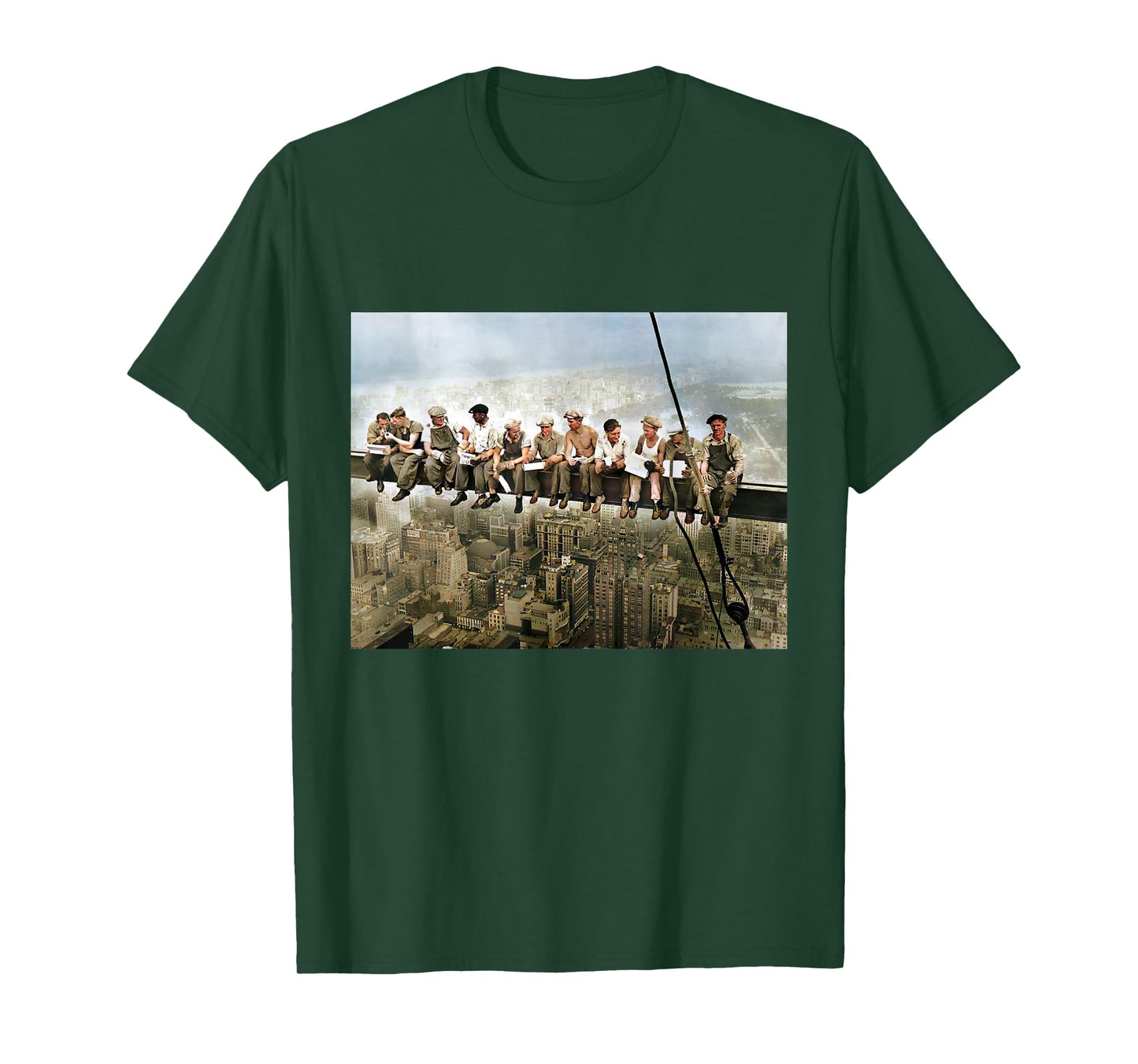 Lunch Atop a Skyscraper New York Ironworkers Photograph T-Shirt