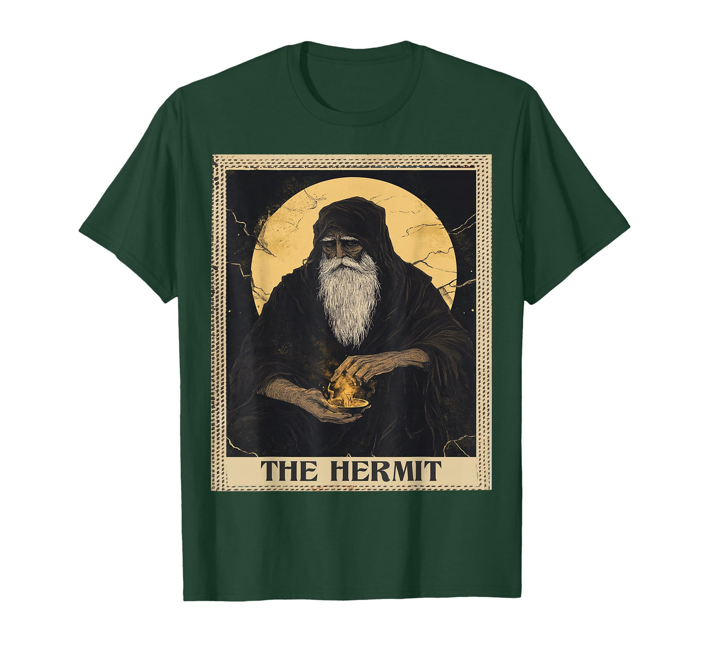 Tarot Card The Hermit T-Shirt