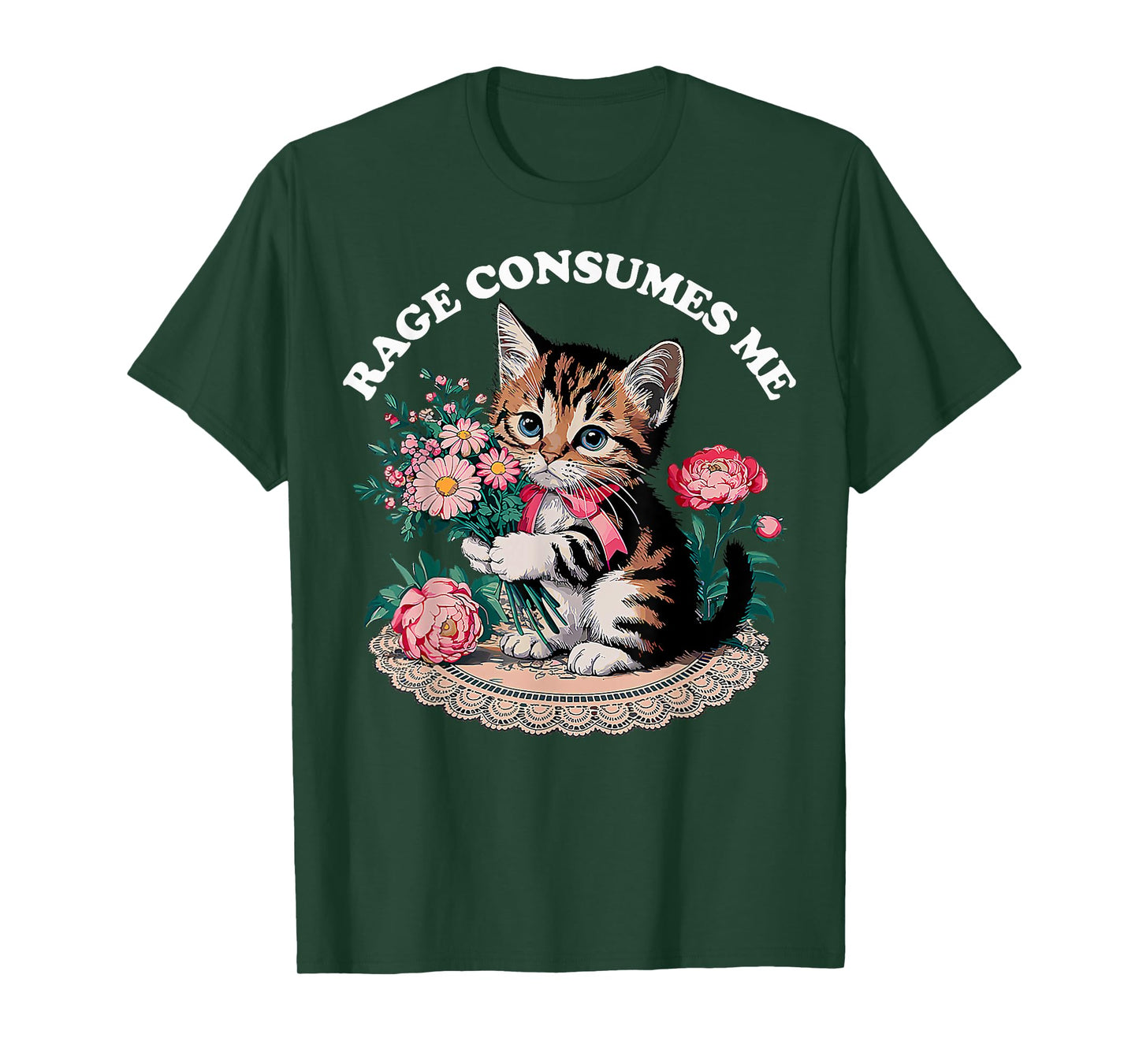 Cat Rage Consumes Me T-Shirt