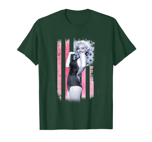Marilyn Monroe USA Bathing Suit Pose T-Shirt