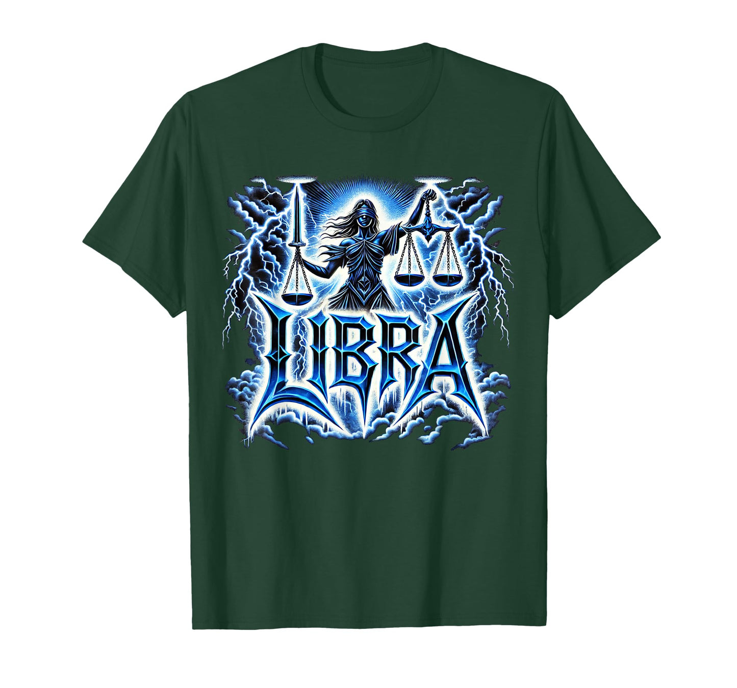 Libra Heavy Metal Zodiac T-Shirt