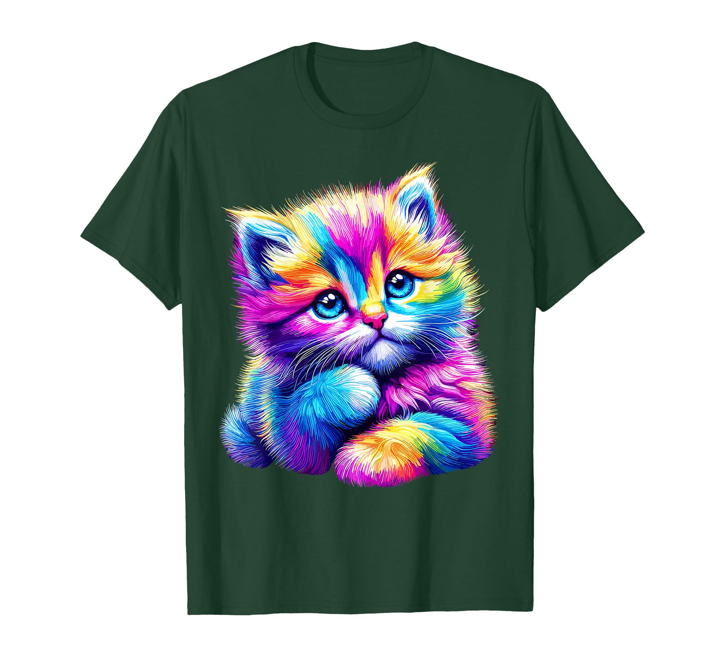Cat Colorful for Cat Lovers T-Shirt