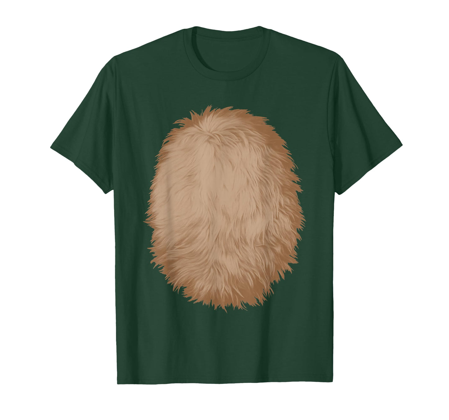 Brown Belly Dog Monkey Horse Reindeer Bear Cosplay Costume T-Shirt