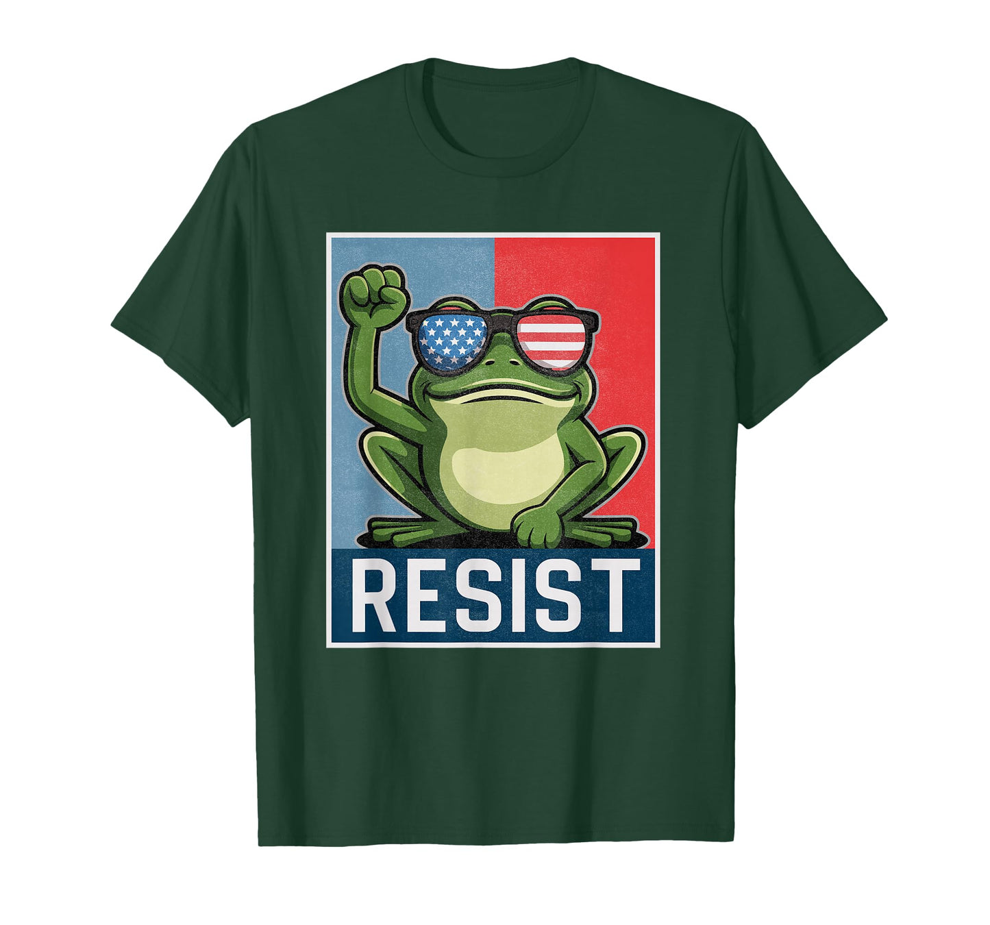 Portland Frog Resist Protest on NO Kings Day T-Shirt