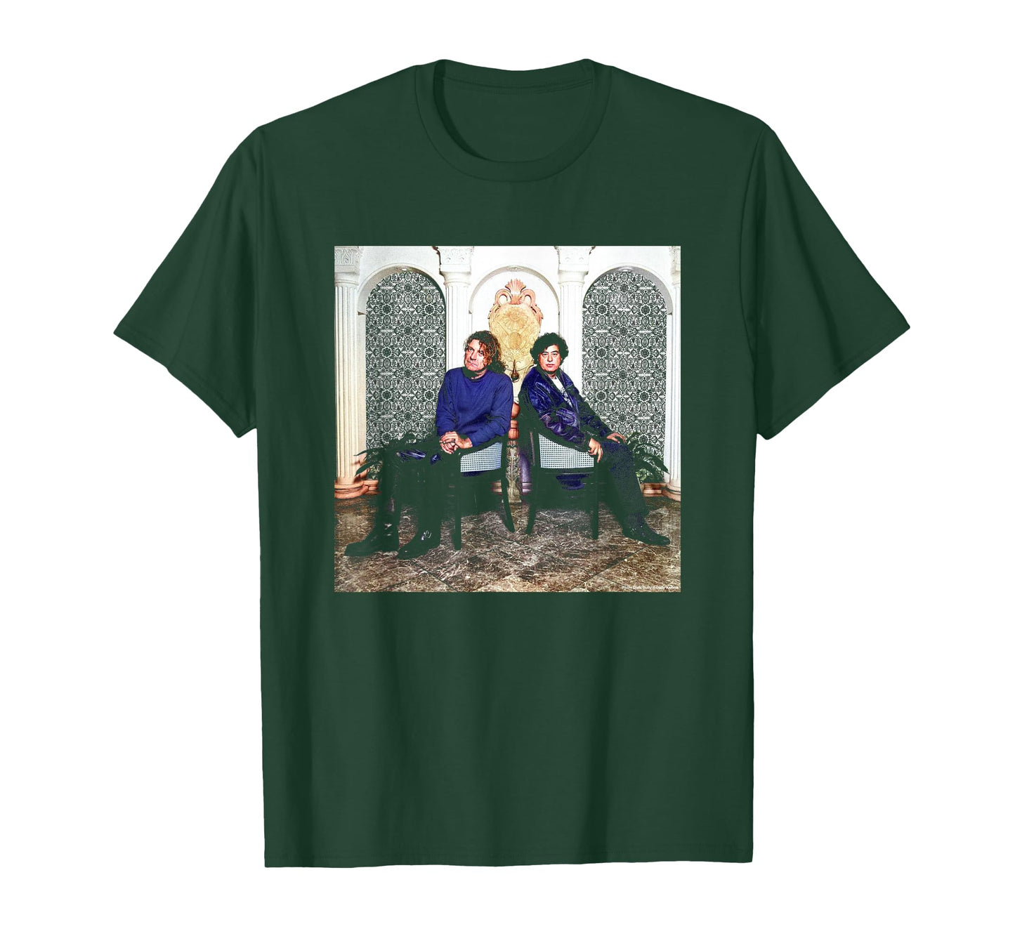 Led Zeppelin Robert Plant Jimmy Page Chris Duffy Photography T-Shirt