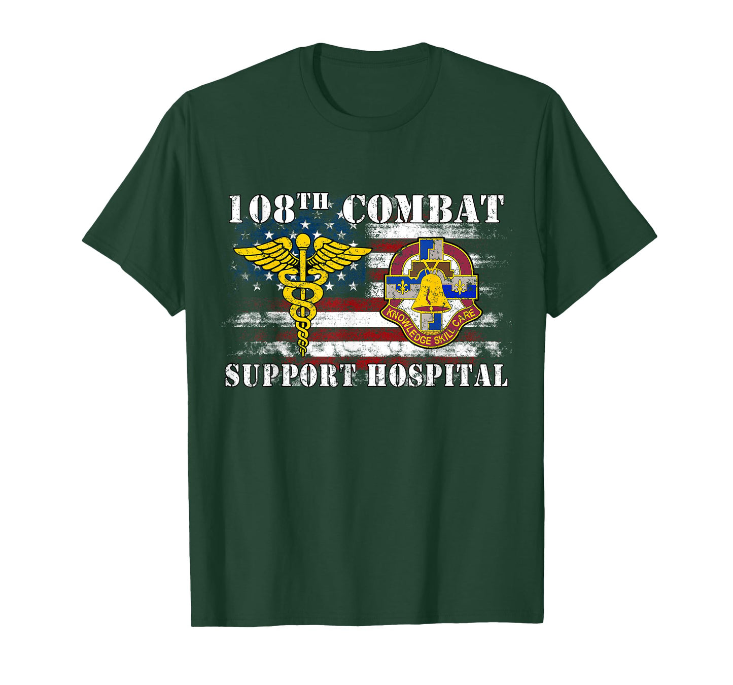 108th Combat Support Hospital Veterans Day Vintage Gifts T-Shirt
