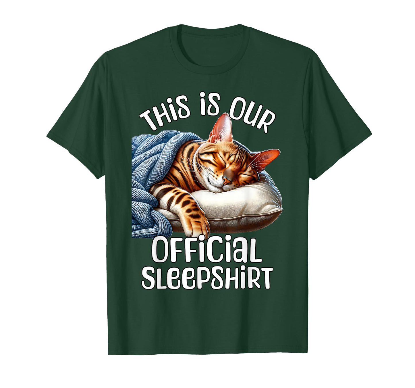 Bengal Cat Pajama For Cat Lover Bengal Cat T-Shirt