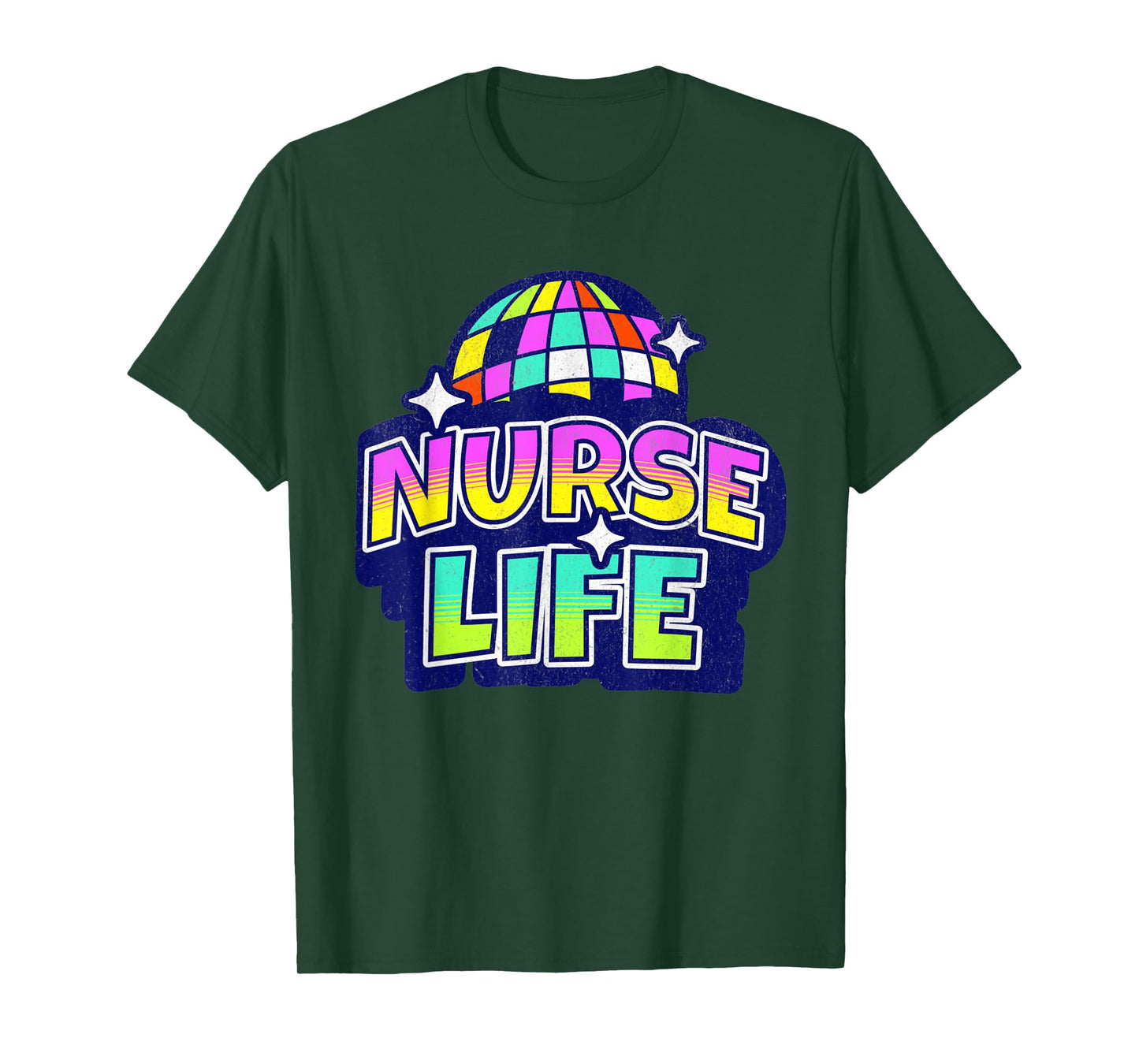 70s Disco Nurse's Day Nurse Life Nurse Week 2023 Women T-Shirt