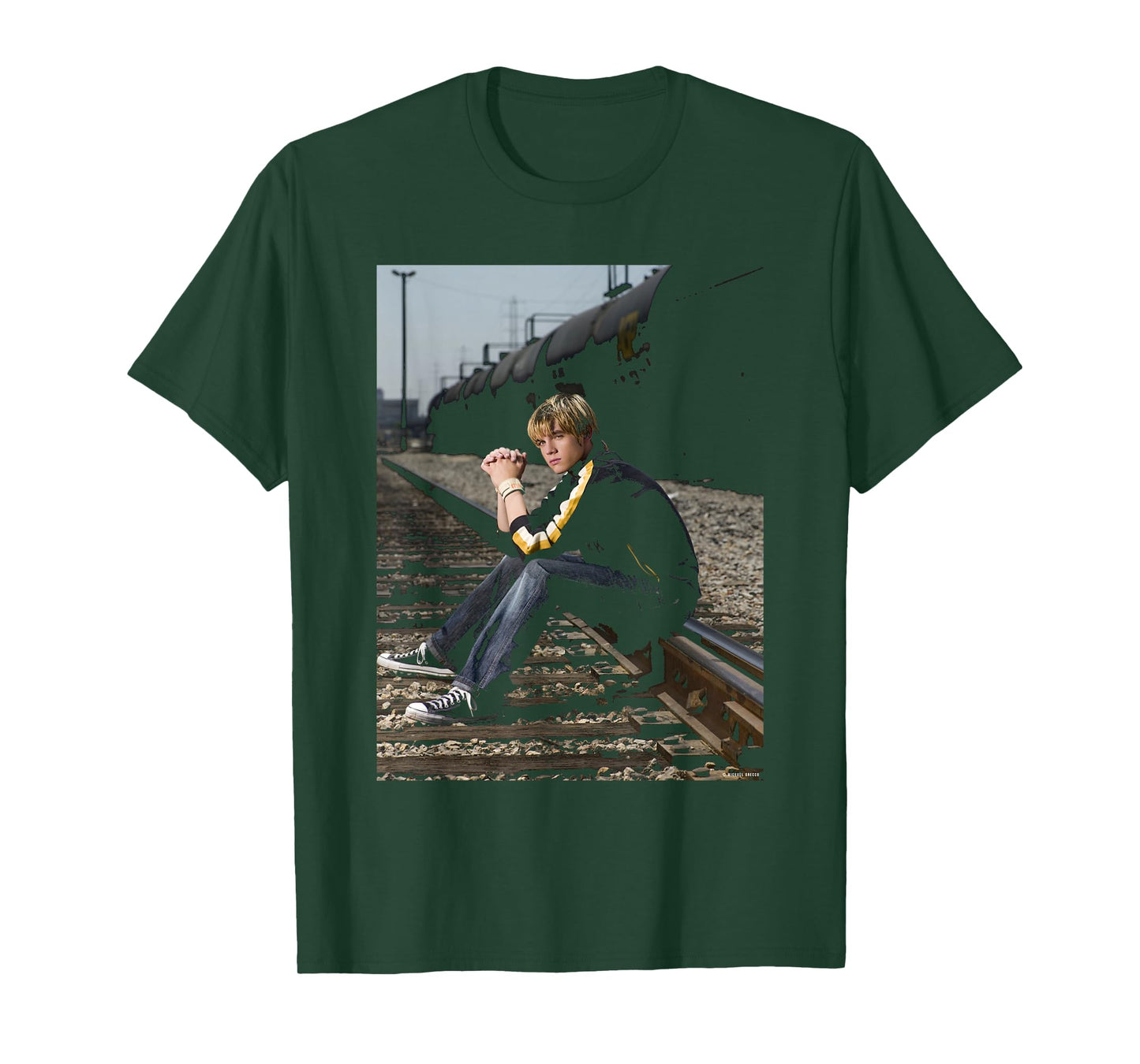 Jesse McCartney Beautiful Soul Singer by Michael Grecco T-Shirt