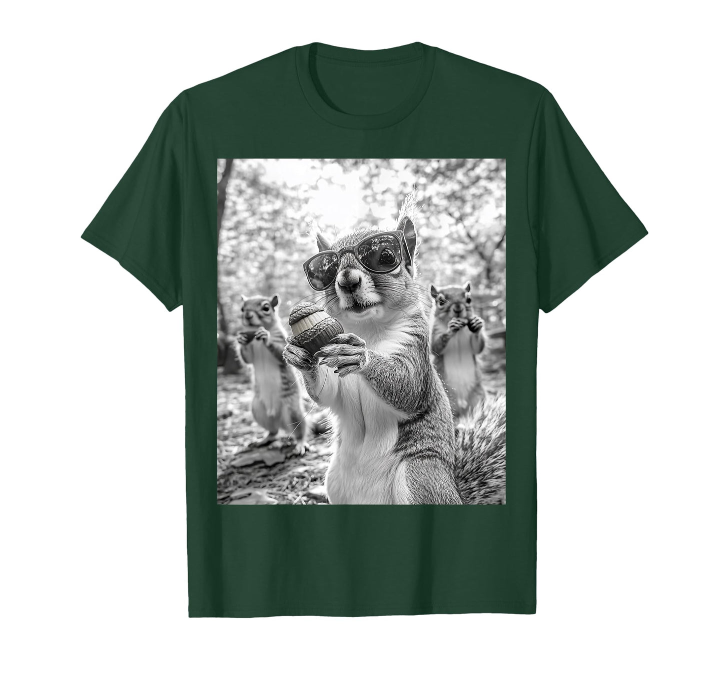 Cute Squirrel Selfie T-Shirt