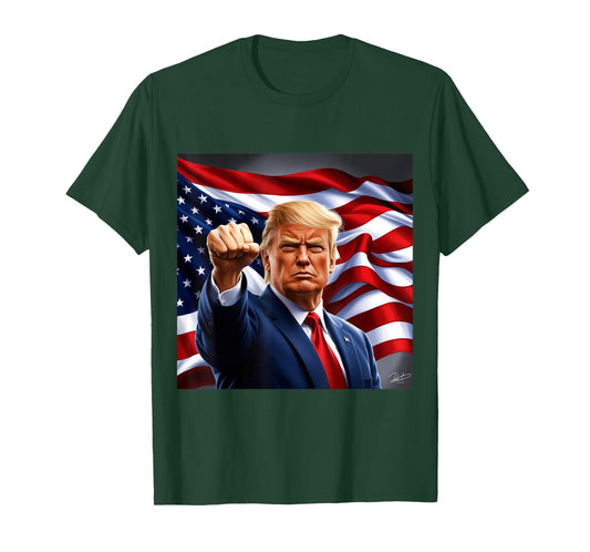 Donald Trump Raised Fist T-Shirt