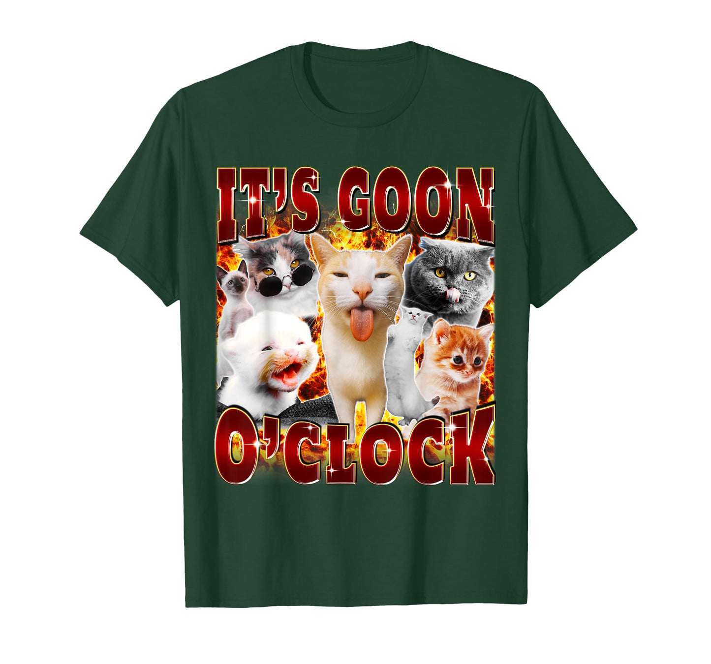 It's Goon O'Clock Funny Meme Gen Z Humor Joke Bootleg T-Shirt