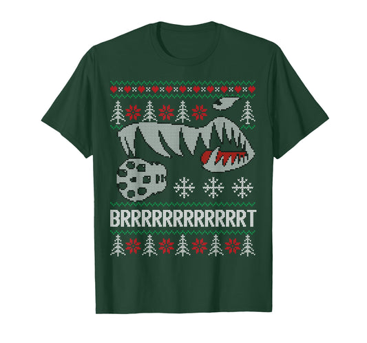 A-10 Warthog Ugly Xmas Sweater style fighter jet usaf T-Shirt