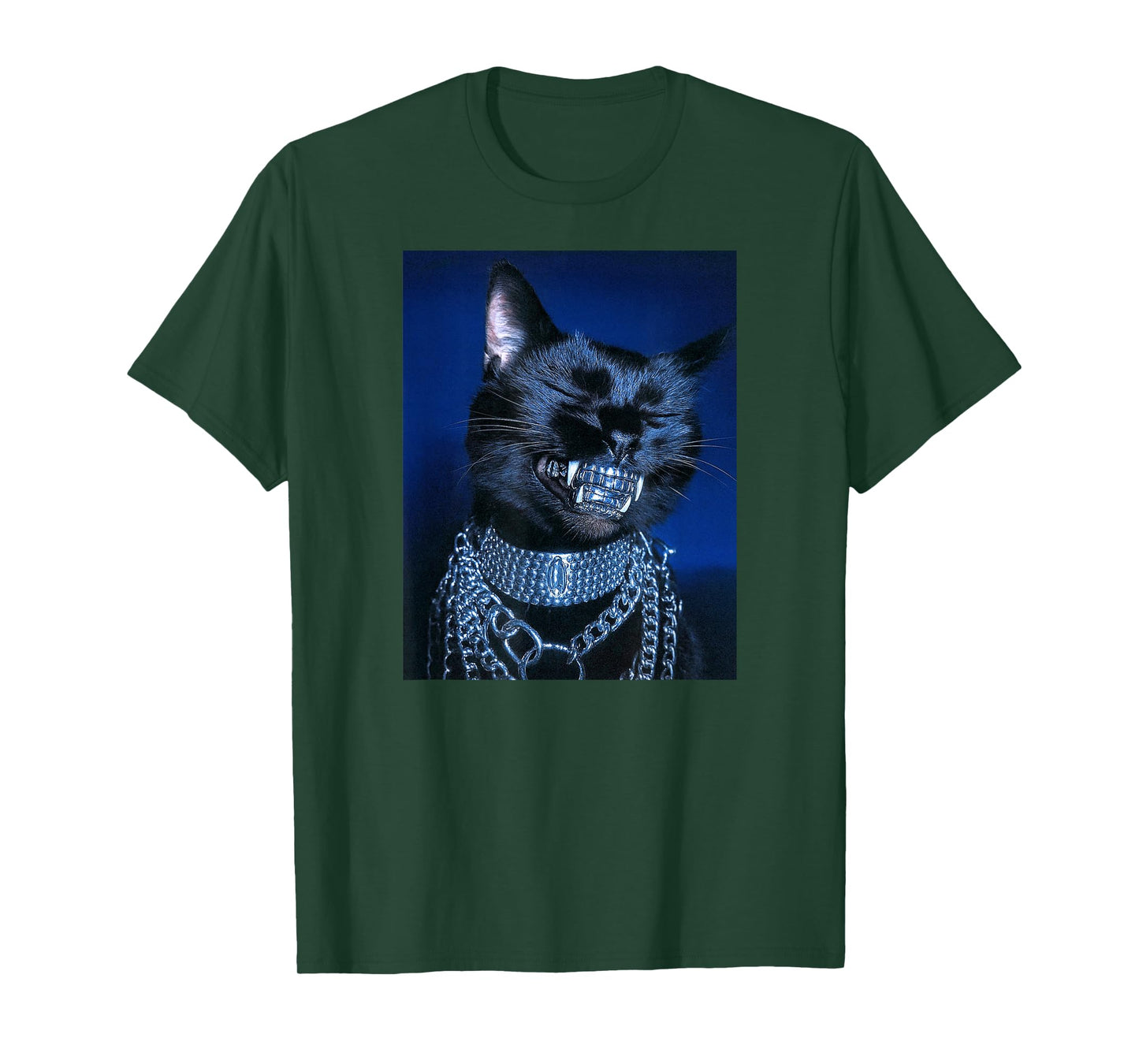 Funny Cat with Grill T-Shirt
