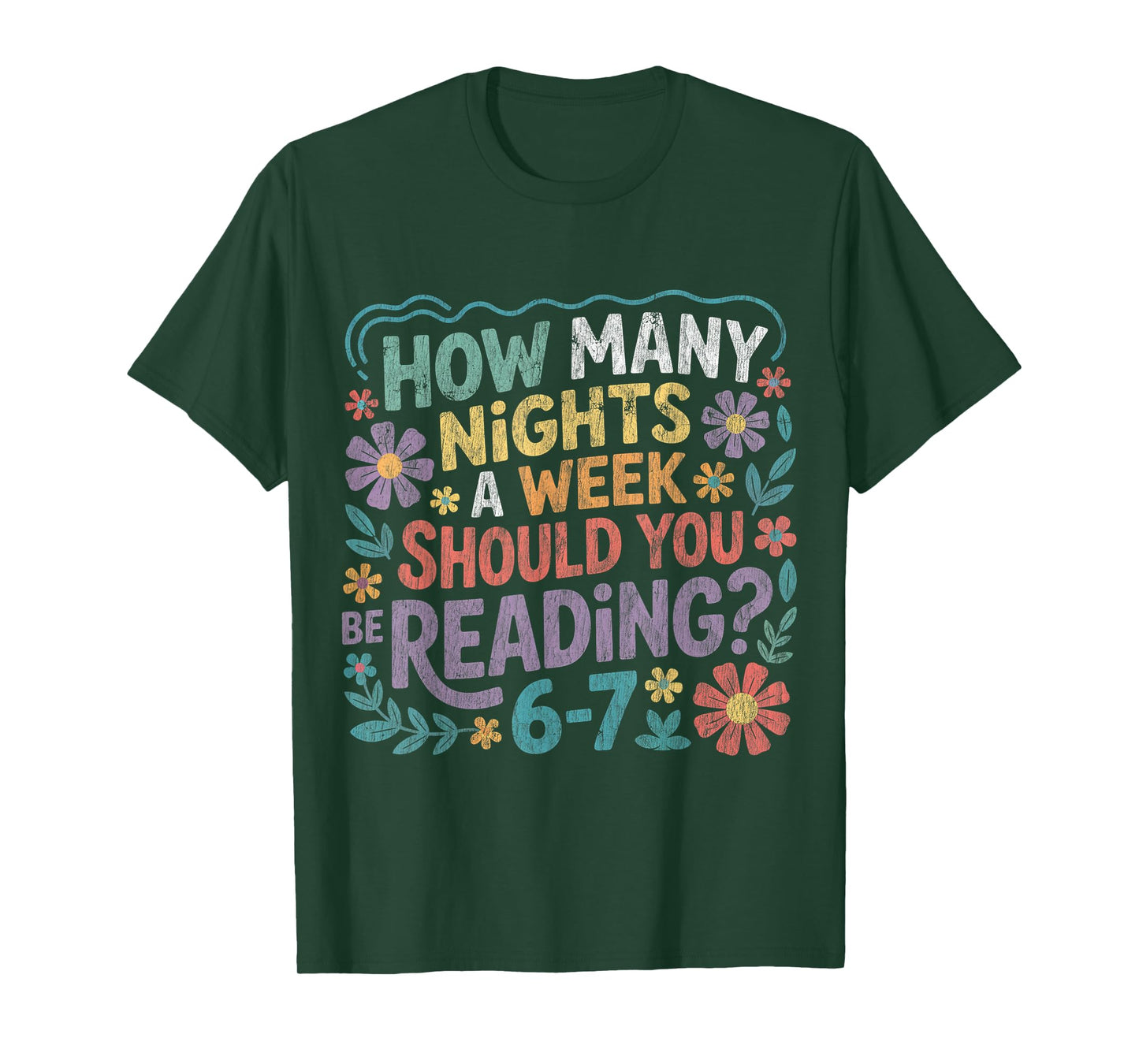 Funny Reading Six Seven Meme Book Lover 67 Teacher T-Shirt