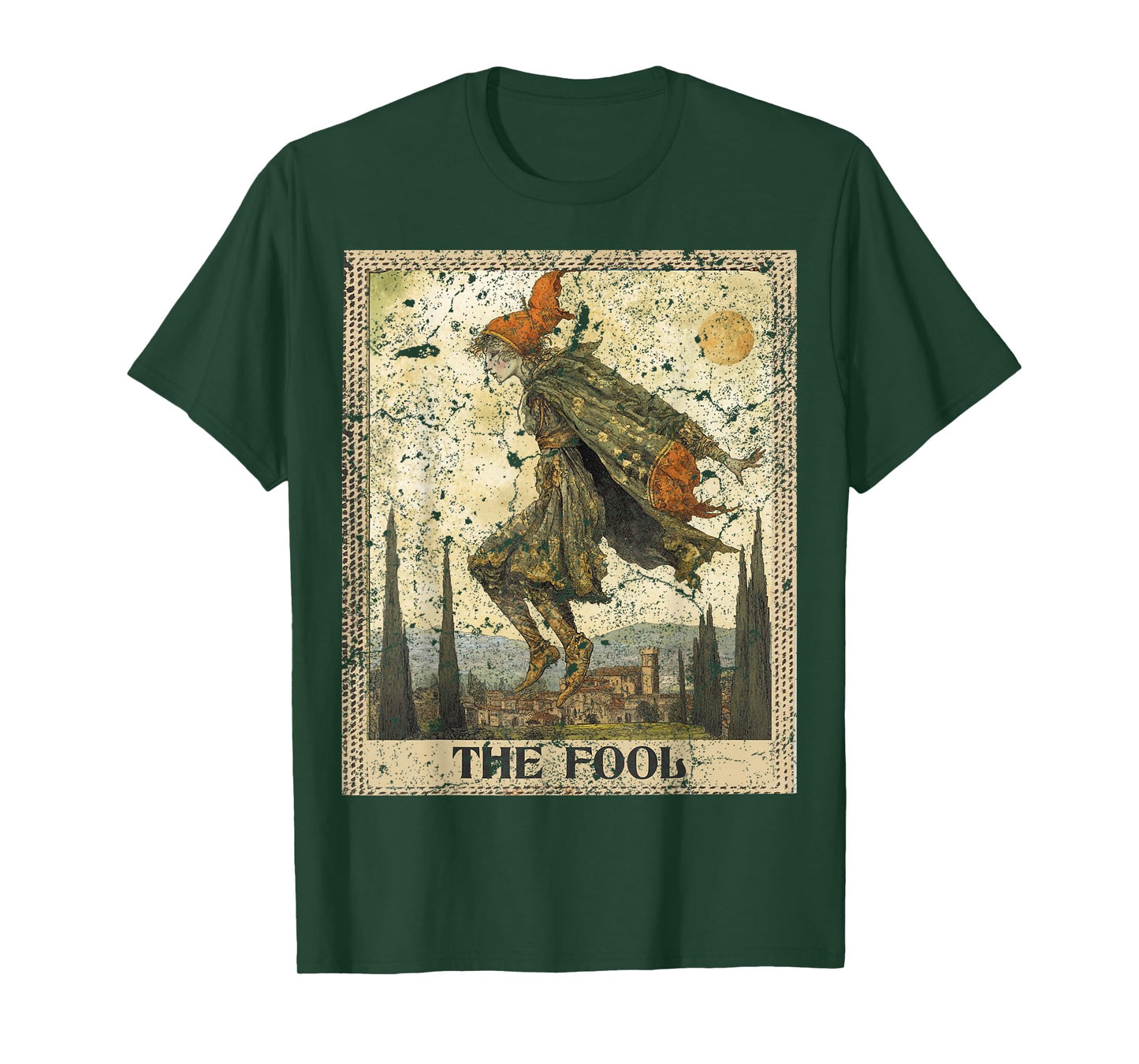 Occult Tarot Card The Fool T-Shirt