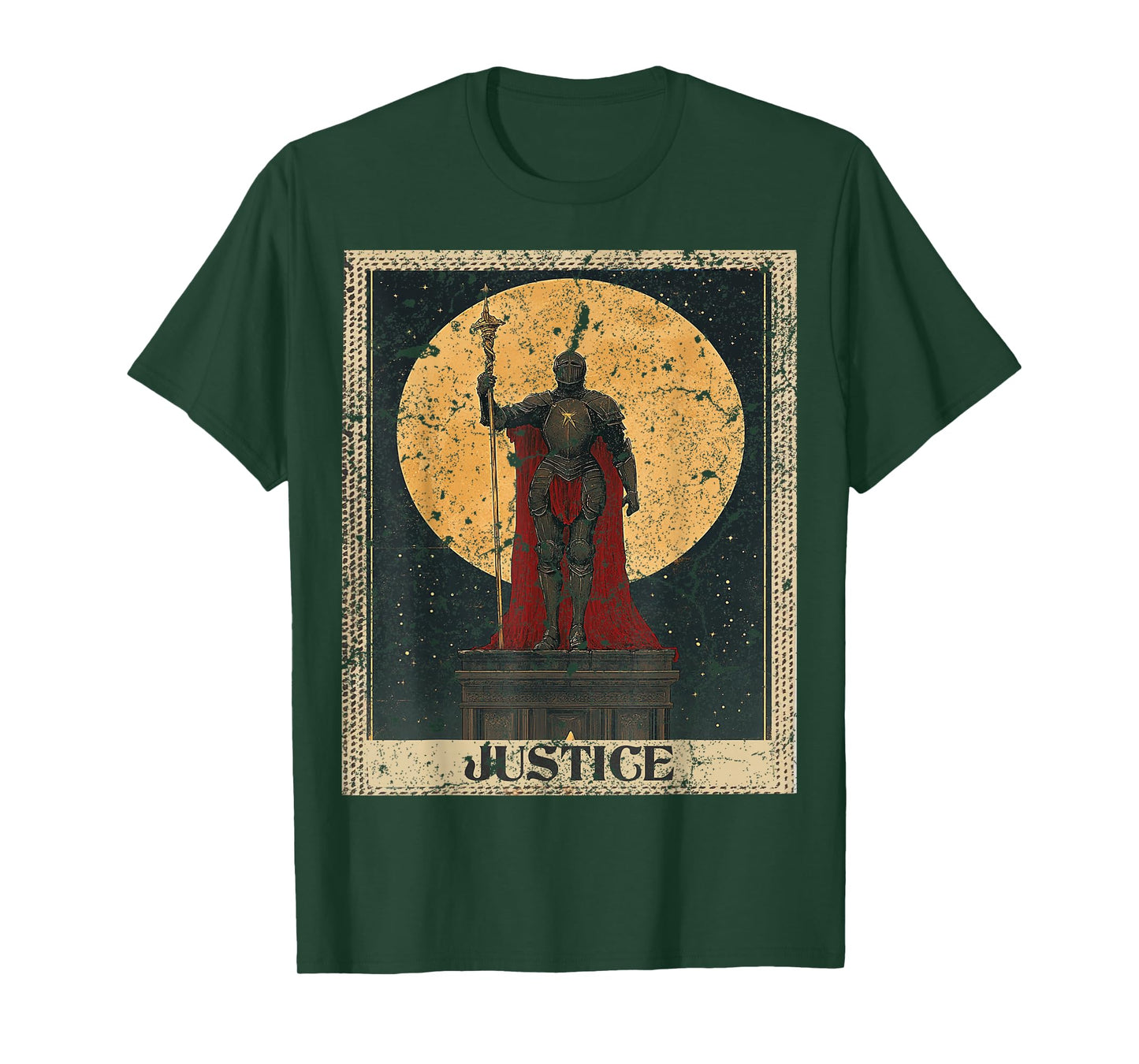 Tarot Card Justice T-Shirt