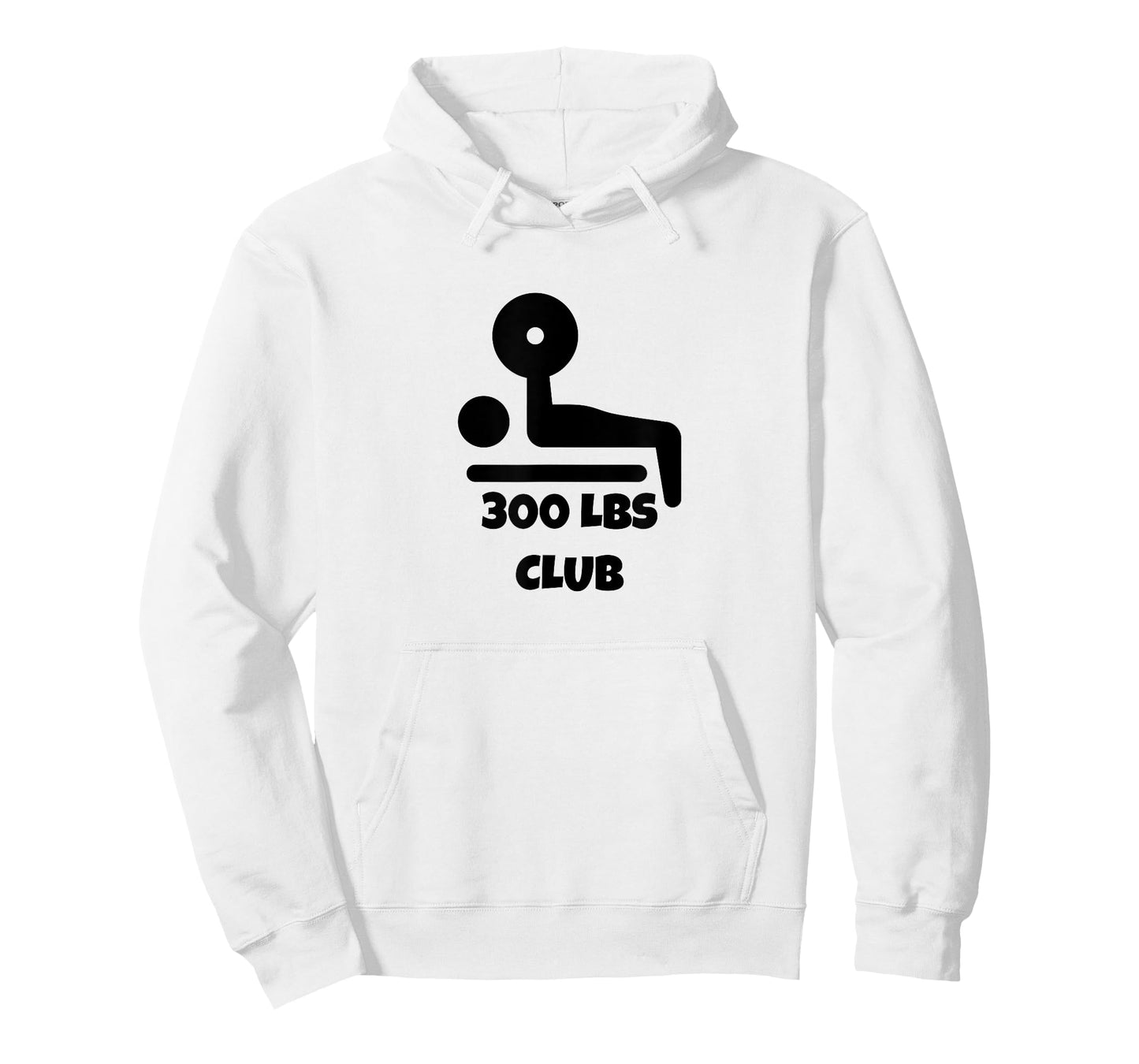 300 LBS Club Bench Press T-Shirt Men Women T-Shirt