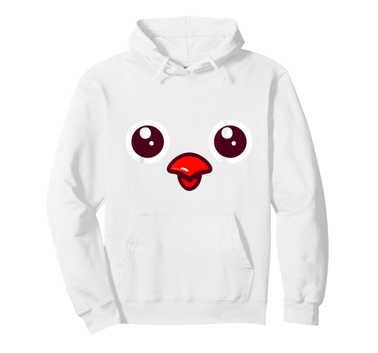 Cute Yellow Chick Face Costume For Kids Farm Animal Meme T-Shirt