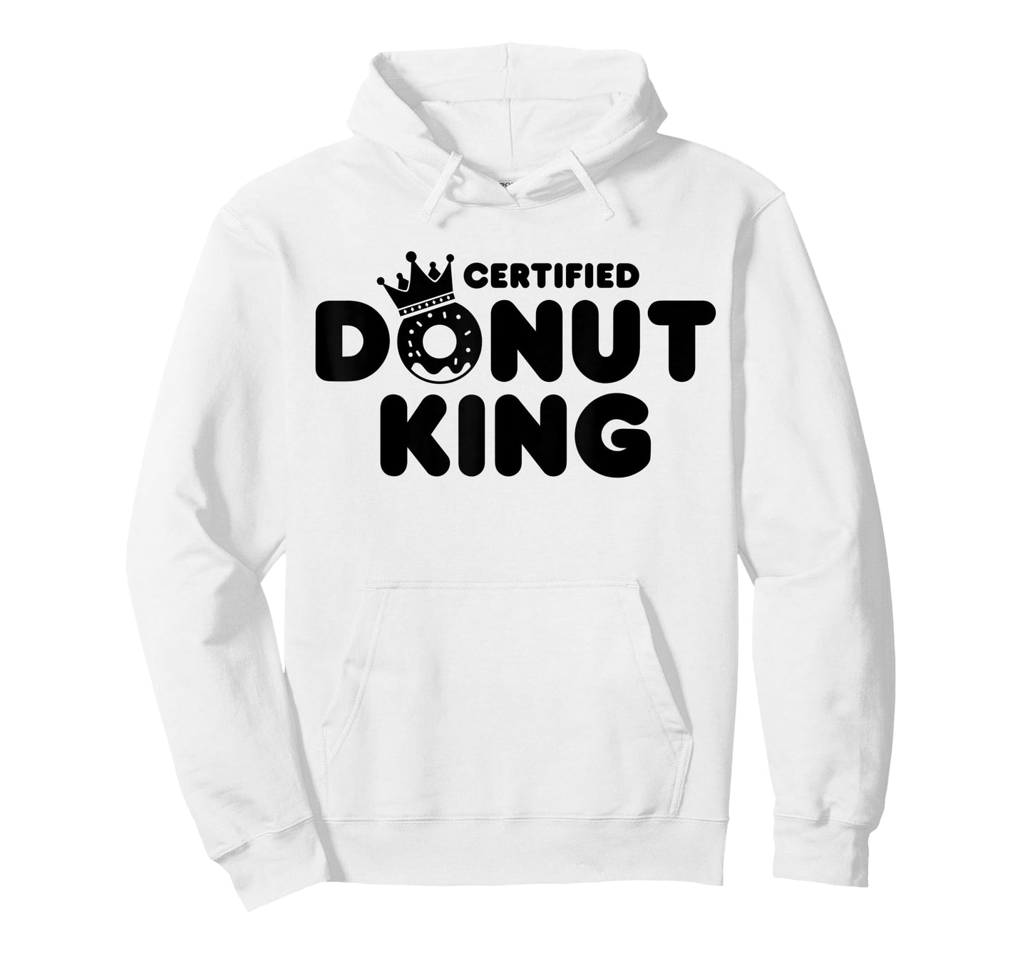 Certified Donut King Funny Boys Men Doughnut Food Lover T-Shirt