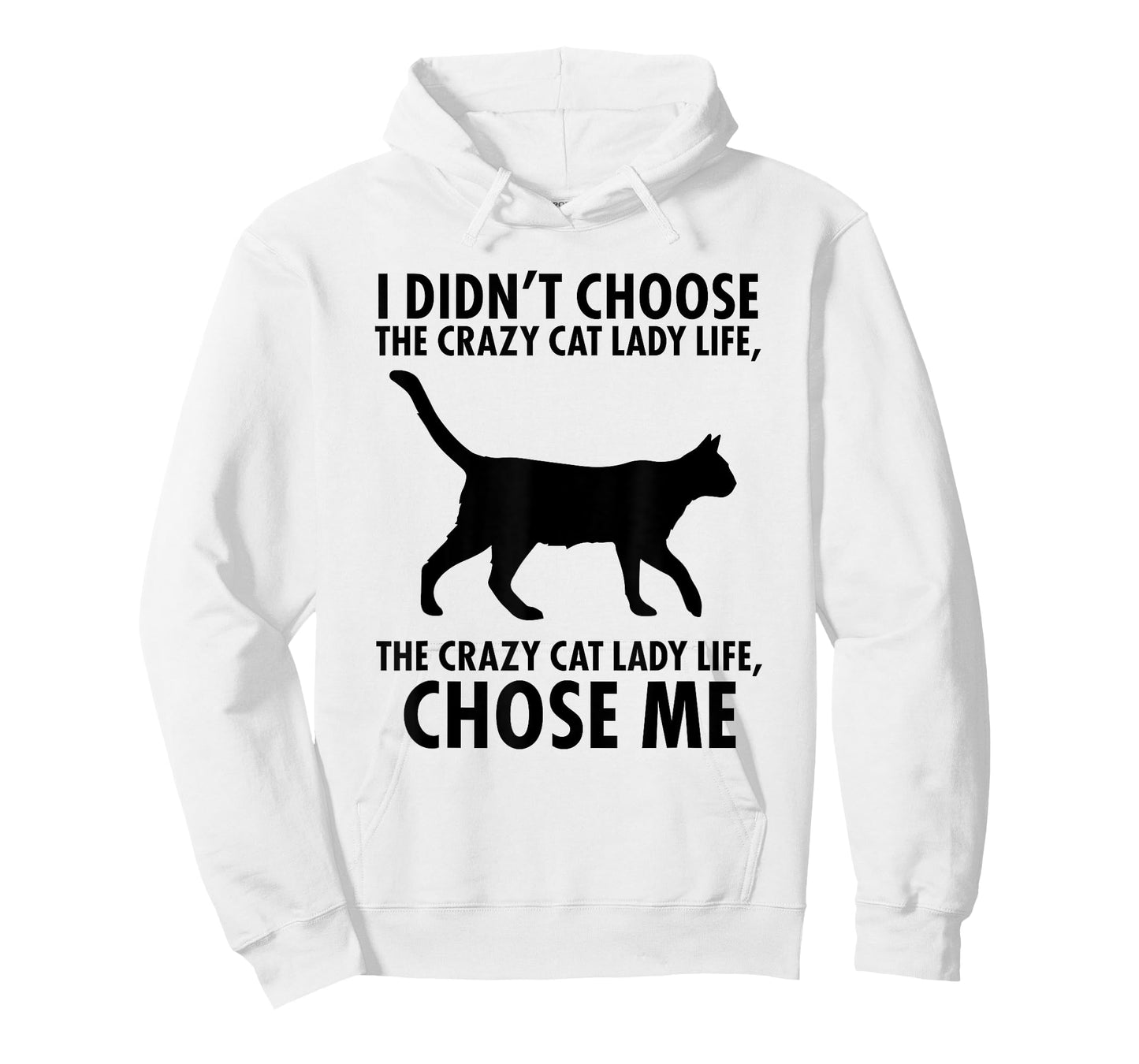 I Don't Choose Crazy cat Lady Life T-Shirt