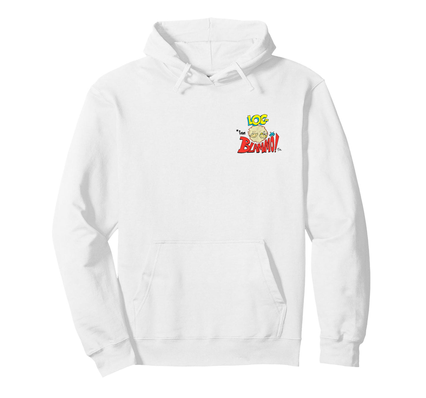 Ren and Stimpy It's Log From Blammo Front and Back Cartoon T-Shirt