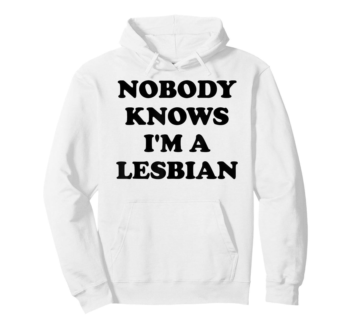 NOBODY KNOWS I'M A LESBIAN LGBTQ T-Shirt