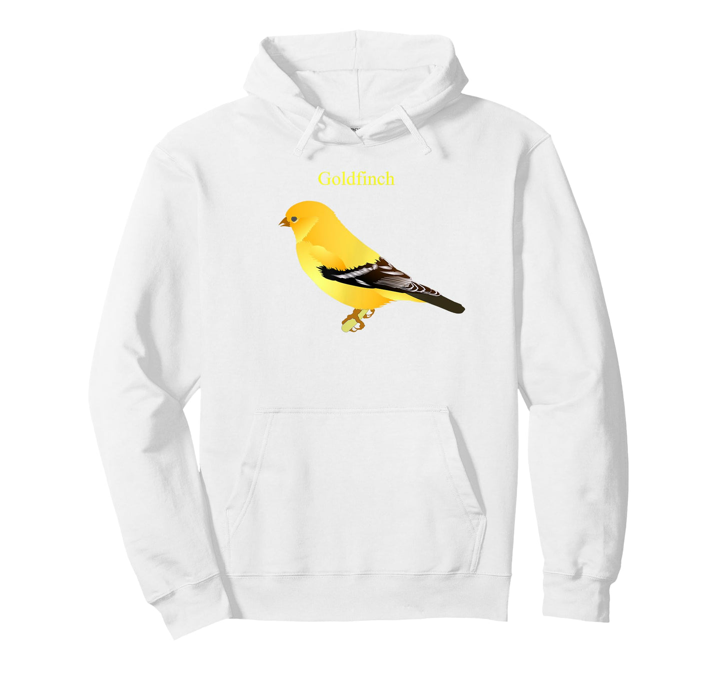 Goldfinch Songbird T-shirt Cute Yellow Bird Art T-Shirt
