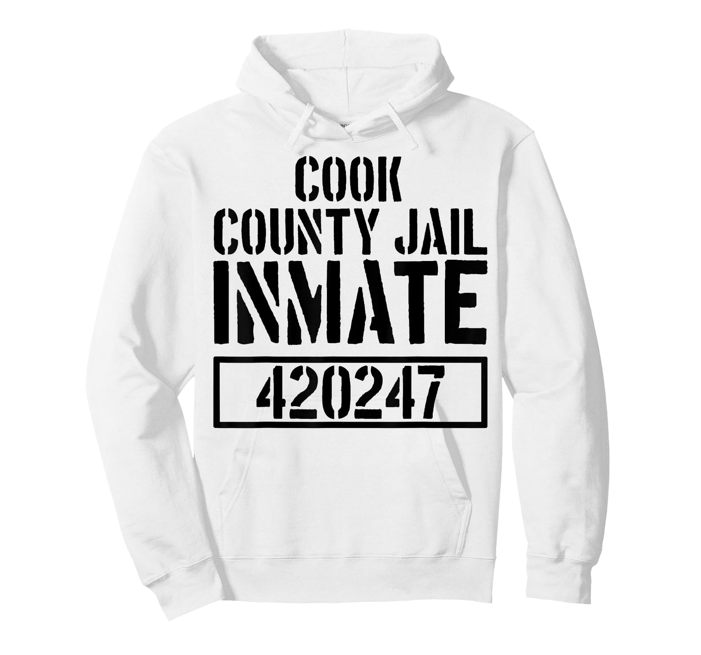 Cook County Jail Inmate T Shirt - Prison Halloween Costume T-Shirt