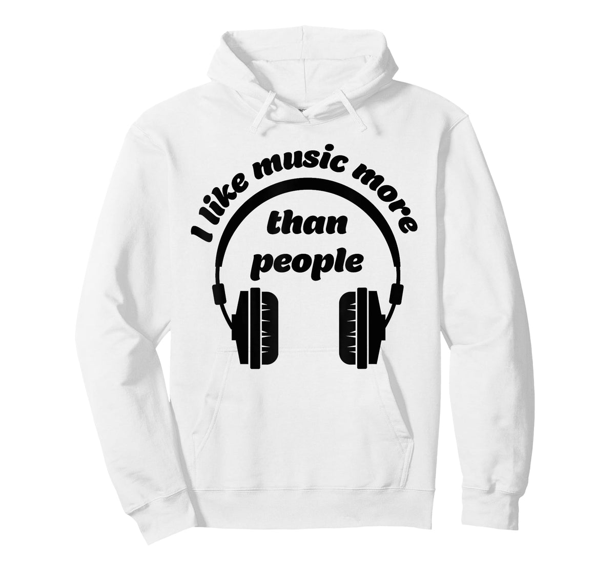 I Like Music More Than People- Music Love Shirt T-Shirt