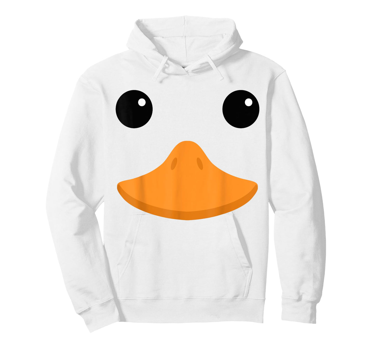 Cute White Duck Face Costume For Kids and Toddlers T-Shirt