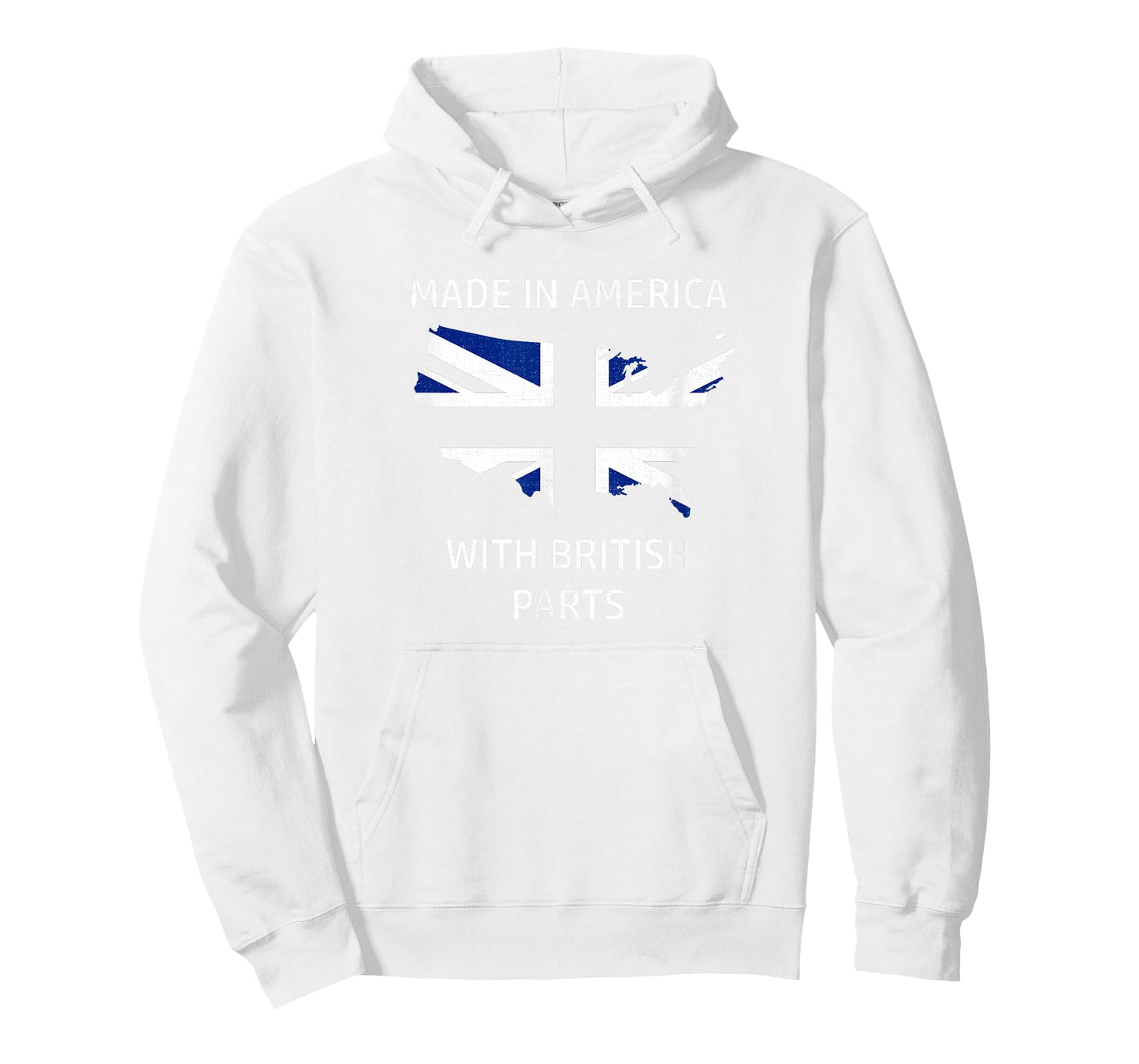 Made in America with British Parts - Britain and USA Pride T-Shirt