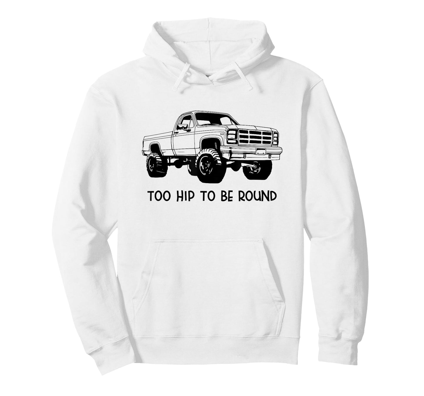 Square Body Truck - Too Hip To Be Round - Squarebody T-Shirt