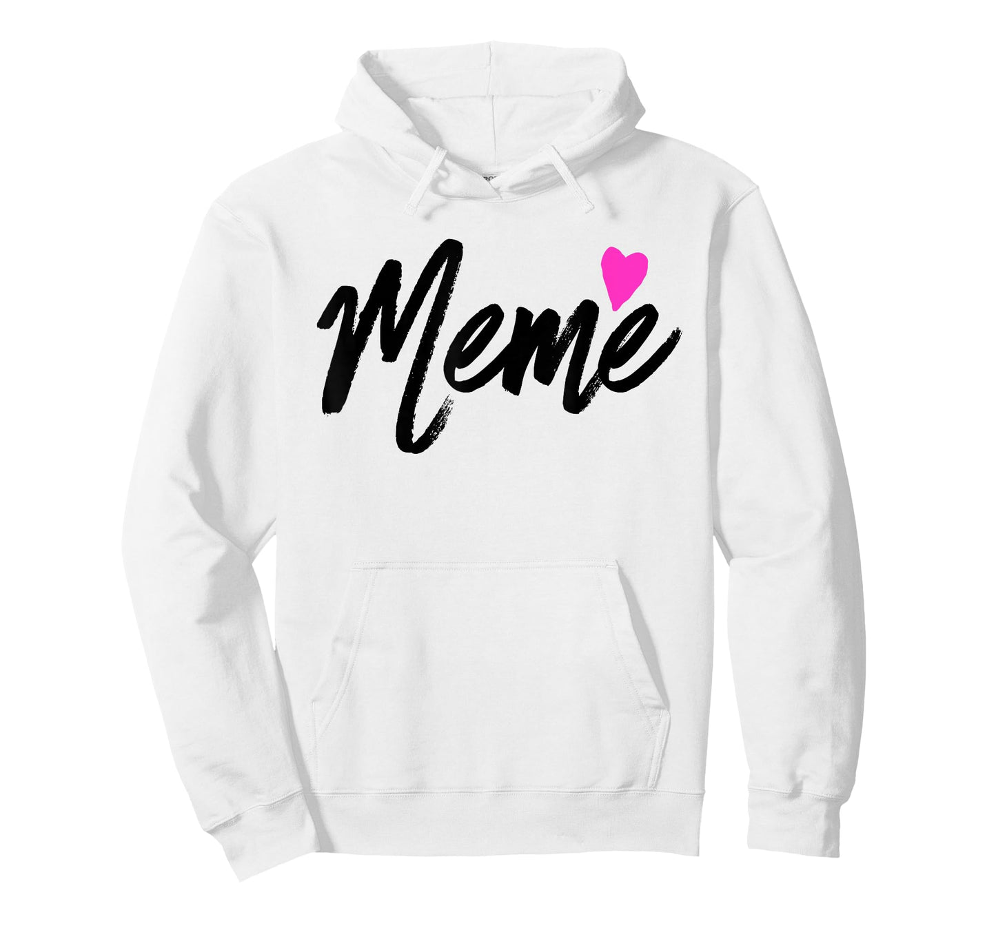Meme with Pink Heart Grandmother Gift T-Shirt