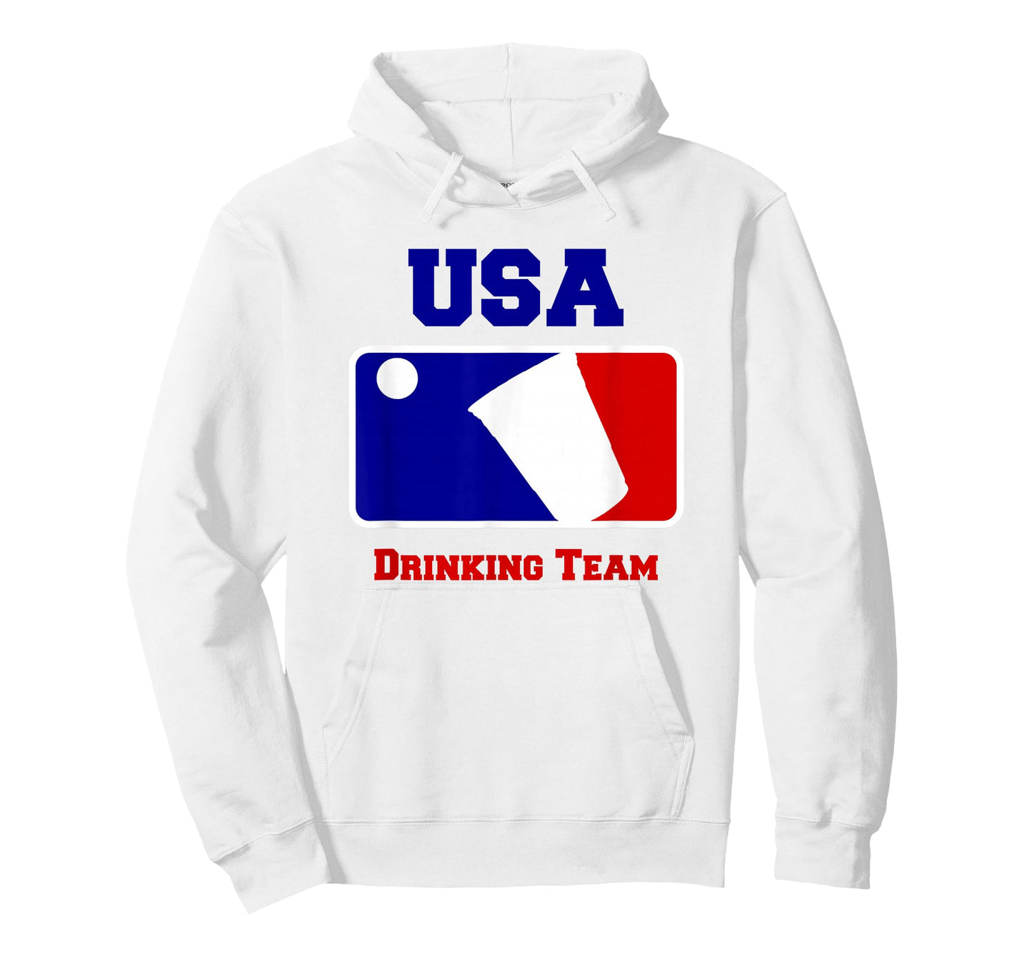 USA Drinking Team Funny Party Beer Pong Game T-Shirt